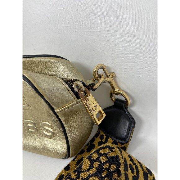 MARC JACOBS Crossbody bag Gold Leather 1261611(+) - Picture 4 of 7